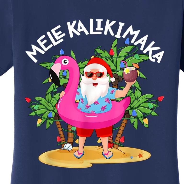 Tropical on sale santa shirt