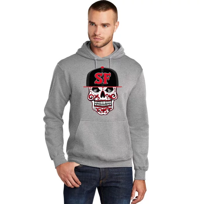 San Francisco Mexican Sugar Skul Tall Hoodie