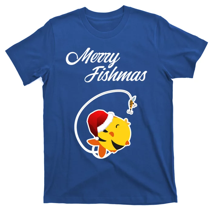 S Funny Merry Fishmas Gift T-Shirt