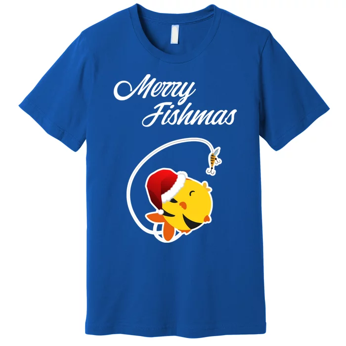 S Funny Merry Fishmas Gift Premium T-Shirt