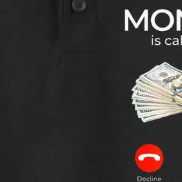 Sarcastic Funny Money Is Calling Cash Business Dry Zone Grid Performance Polo