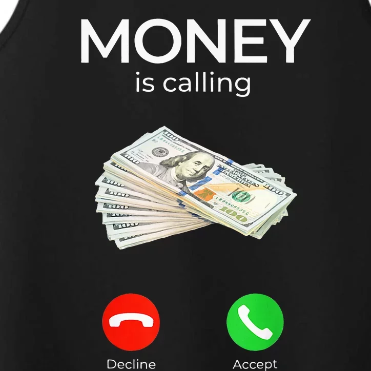 Sarcastic Funny Money Is Calling Cash Business Performance Tank