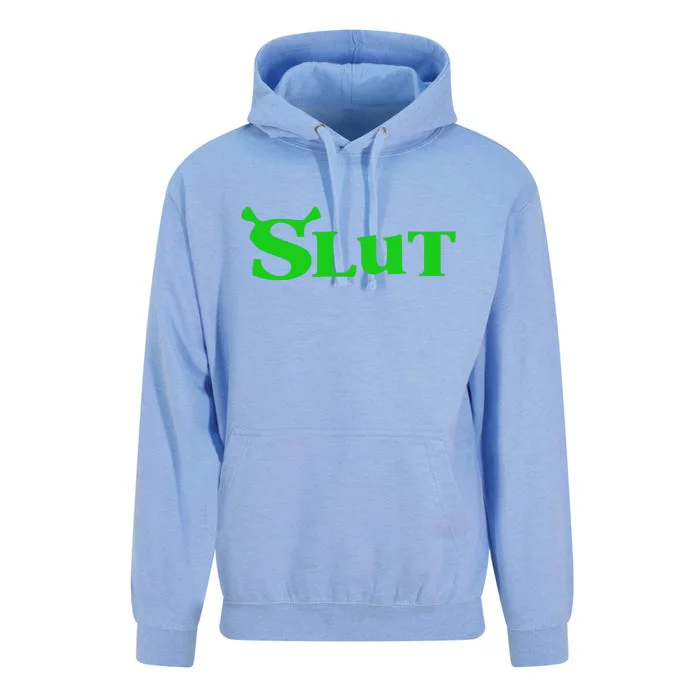 Slut Funny Meme Logo Unisex Surf Hoodie