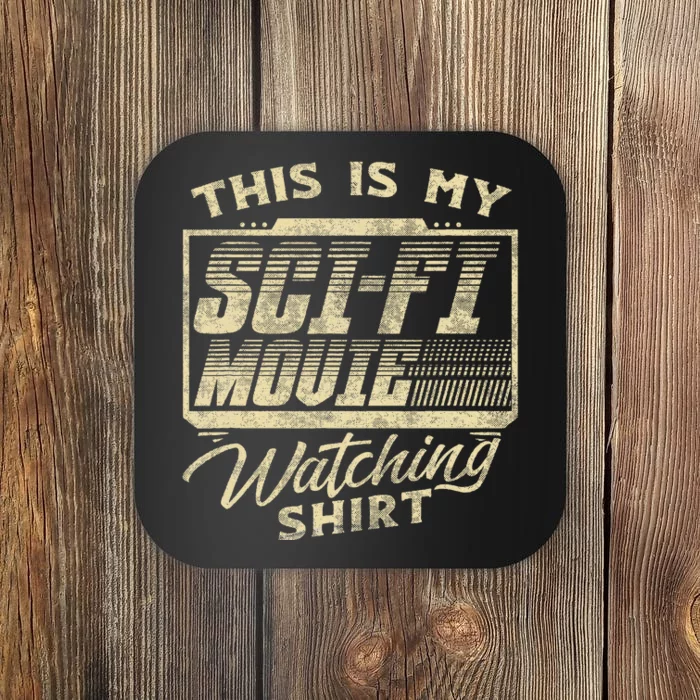 Sci Fi Movie Lover Graphic Movie Fan Coaster