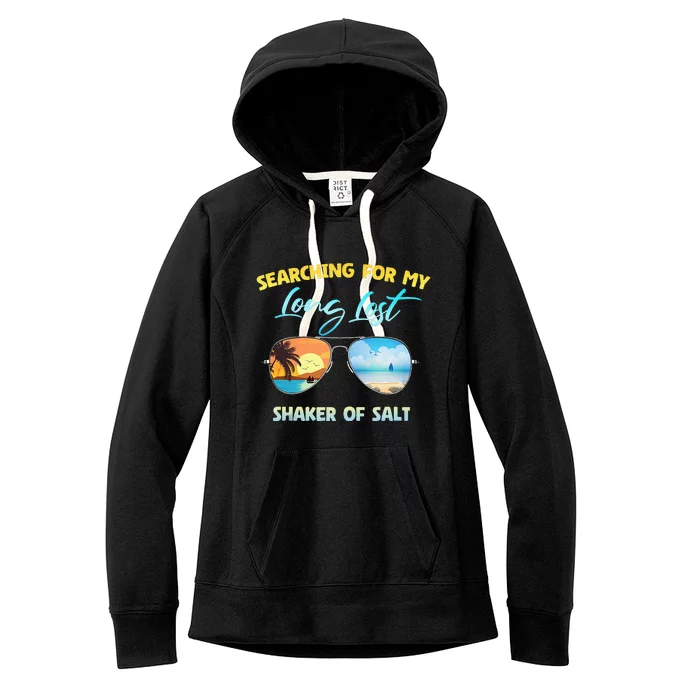 Searching For My Long Lost Shaker Of Salt Shaker Man Vintage Women's Fleece Hoodie