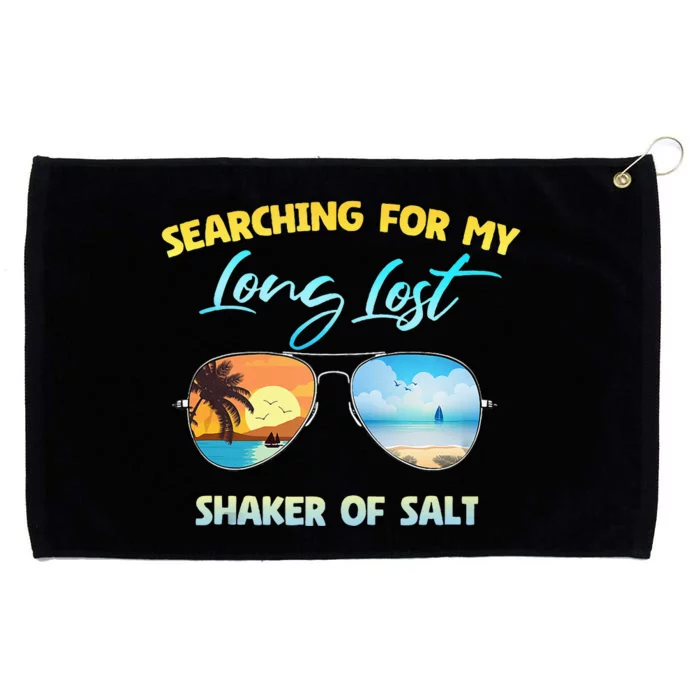 Searching For My Long Lost Shaker Of Salt Shaker Man Vintage Grommeted Golf Towel