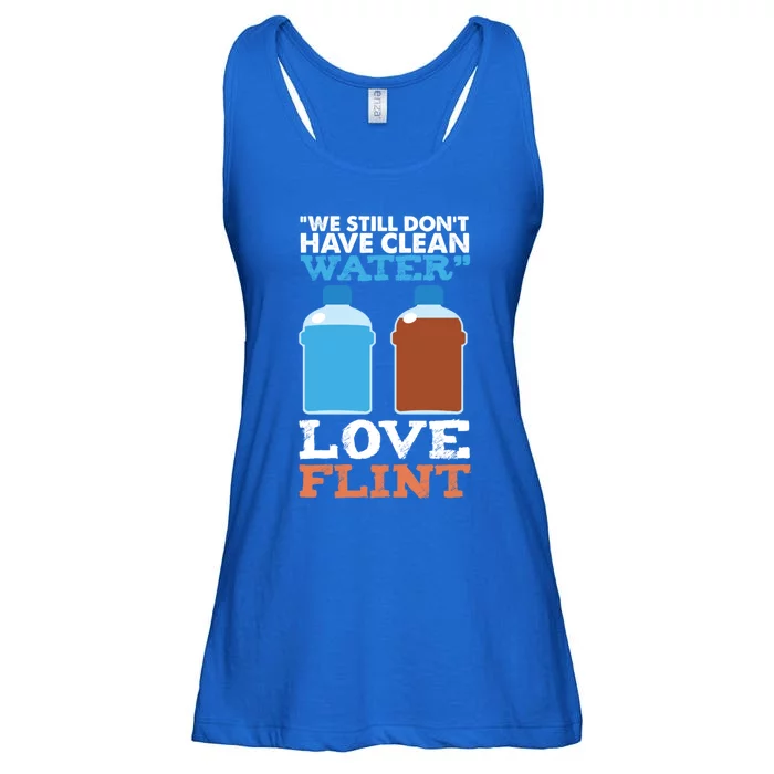 Save Flint Michigan Water Crisis Environt Awareness Gift Cute Gift Ladies Essential Flowy Tank