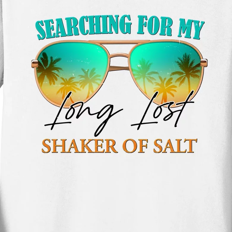 Searching For My Long Lost Shaker Of Salt Kids Long Sleeve Shirt