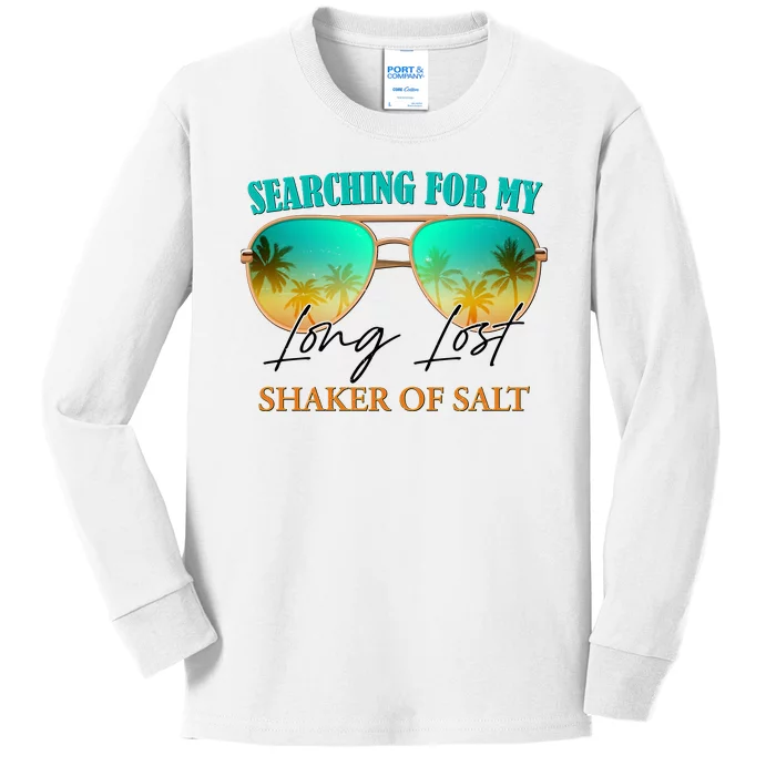 Searching For My Long Lost Shaker Of Salt Kids Long Sleeve Shirt