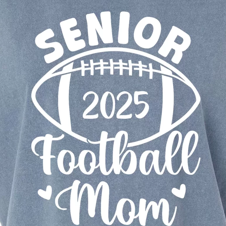 Senior Football Mom Class Of 2025 Proud Mom Of 2025 Graduate Garment-Dyed Women's Muscle Tee