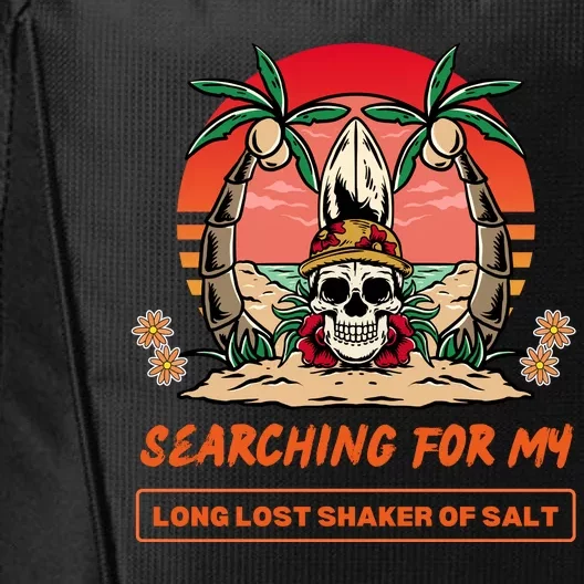 Searching For My Long Lost Shaker Of Salt City Backpack