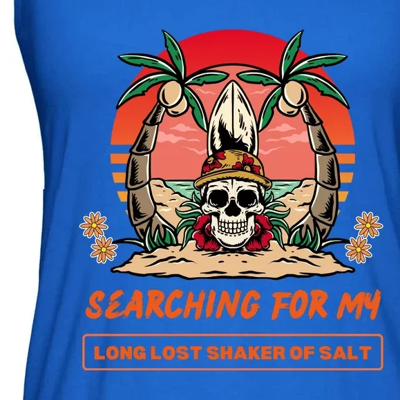 Searching For My Long Lost Shaker Of Salt Ladies Essential Flowy Tank