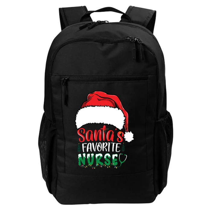 Santas Favorite Nurse Christmas Nursing Daily Commute Backpack