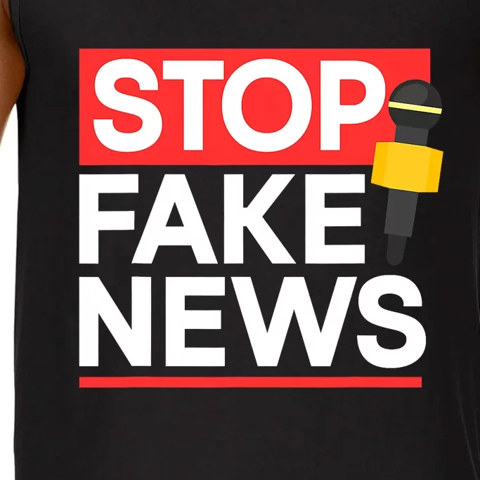 Stop Fake News Journalism Journalist Rights Press Freedom Comfort Colors® Tank Top