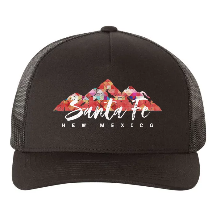 SANTA FE NEW MEXICO Family Travel Hiking Camping Skiing Trip Yupoong Adult 5-Panel Trucker Hat