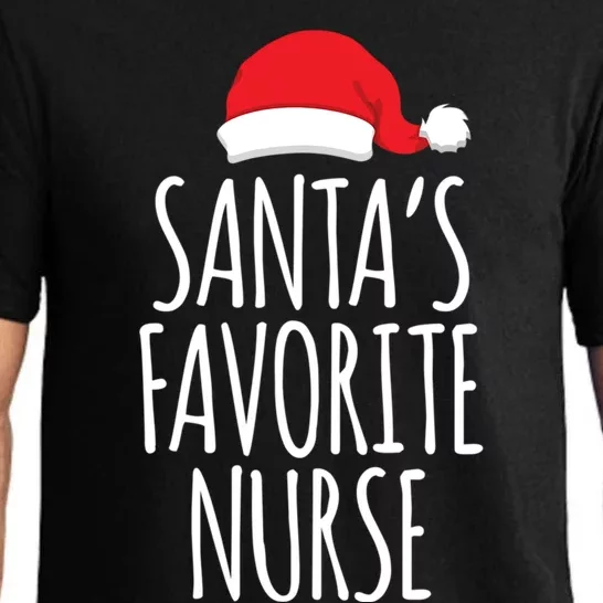 SantaS Favorite Nurse Christmas Nursing Costume Xmas Gift Pajama Set