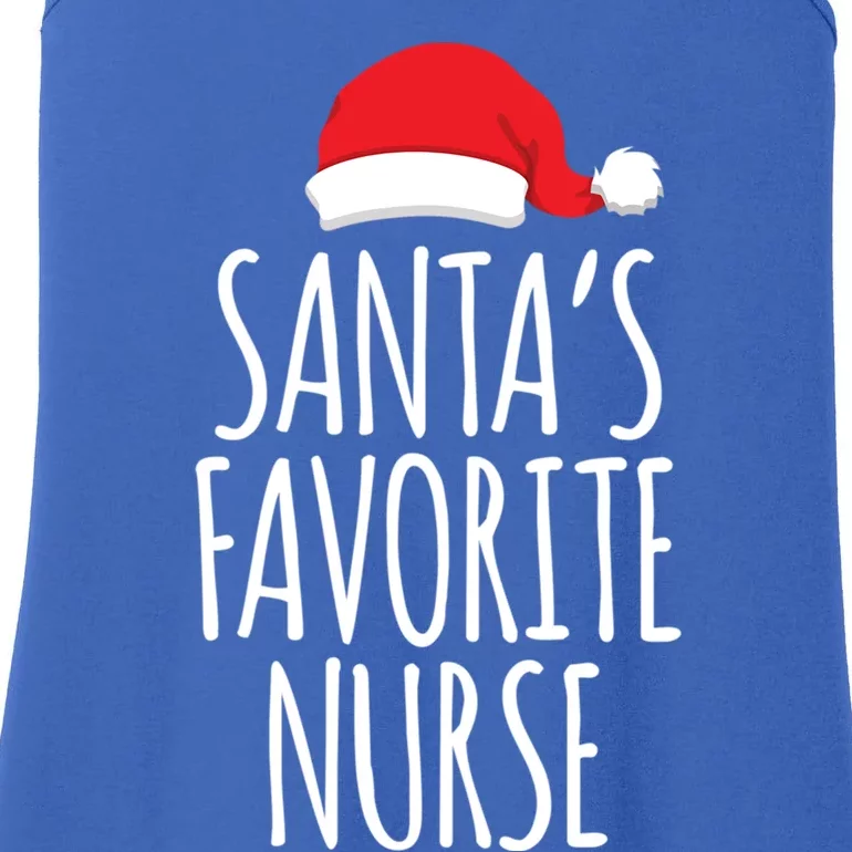 SantaS Favorite Nurse Christmas Nursing Costume Xmas Gift Ladies Essential Tank