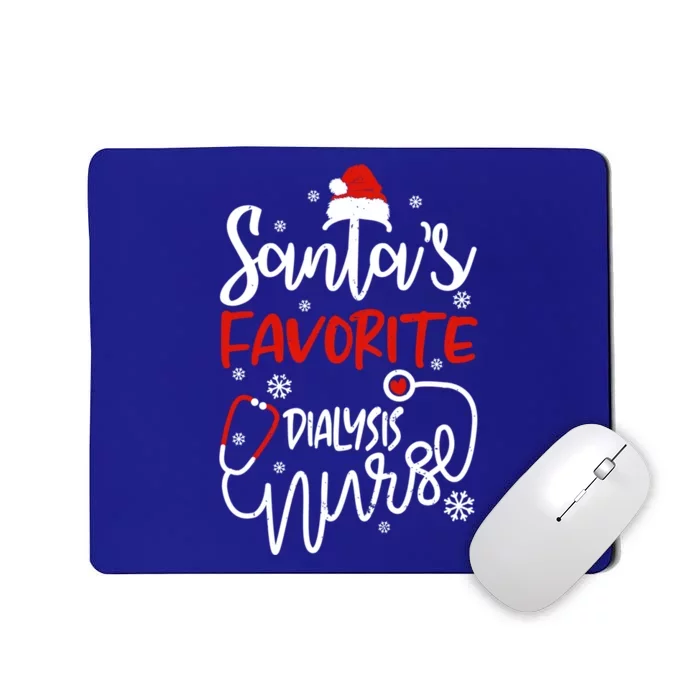 Santas Favorite Nurse Gift Mousepad