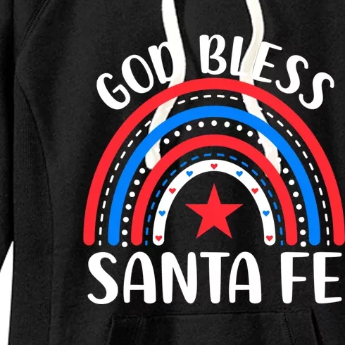 Santa Fe New Mexico Gift I Love Santa Fe Usa Gift Women's Fleece Hoodie