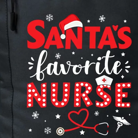 Santa Favorite Nurse For Christmas In Hospital Gift Daily Commute Backpack