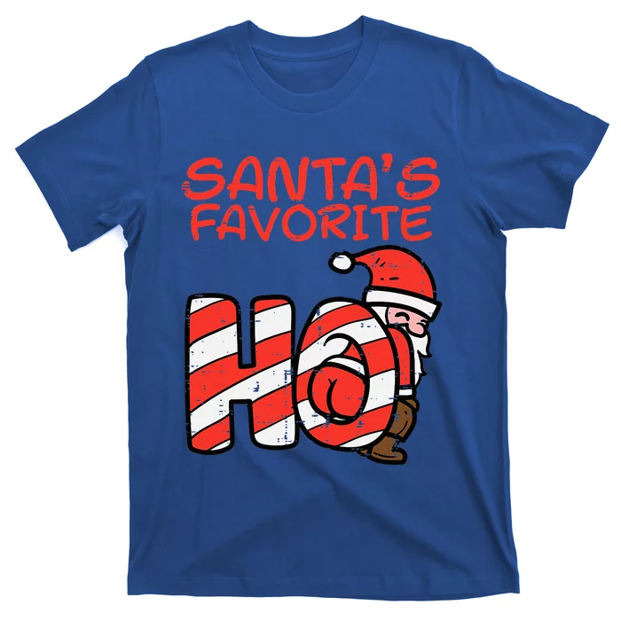 Santa's Favorite Naughty Christmas Sweater T-Shirt