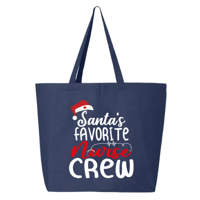 Santas Favorite Nurse Crew Gift 25L Jumbo Tote