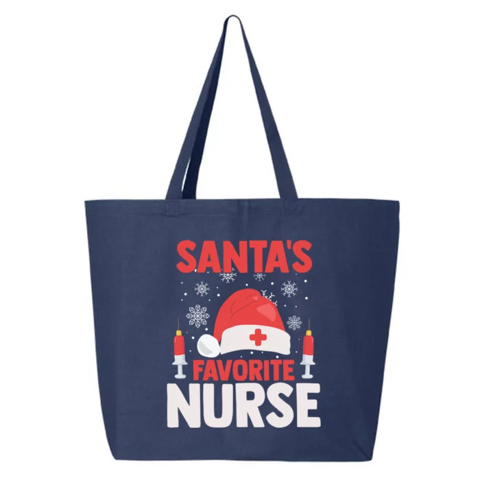 Santas Favorite Nurse Gift 25L Jumbo Tote