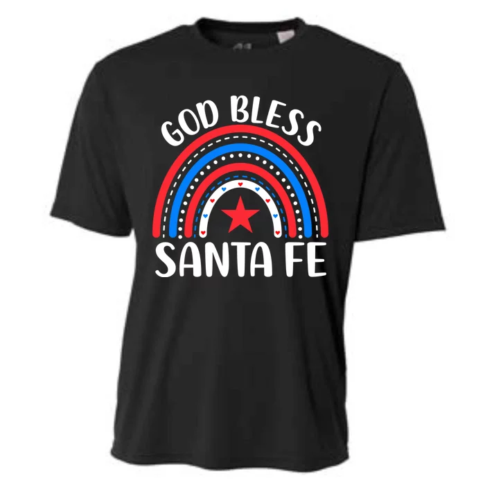 Santa Fe New Mexico Gift I Love Santa Fe Usa Gift Cooling Performance Crew T-Shirt