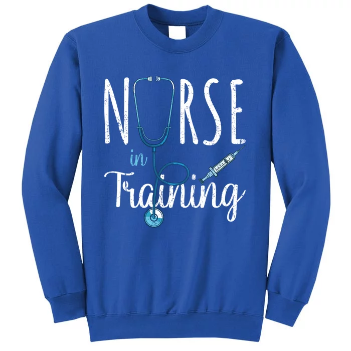 Stethoscope Future Nurse Nursing School Nursery Nurse Gift Sweatshirt