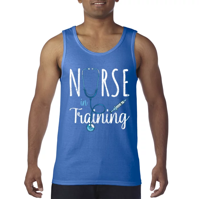 Stethoscope Future Nurse Nursing School Nursery Nurse Gift Tank Top