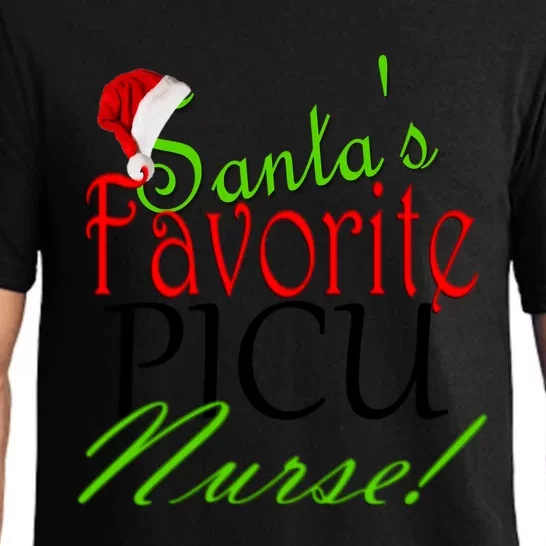 Santas Favorite Nurse Gift Pajama Set