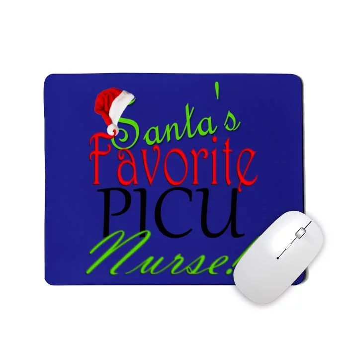 Santas Favorite Nurse Gift Mousepad