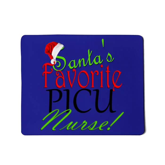 Santas Favorite Nurse Gift Mousepad