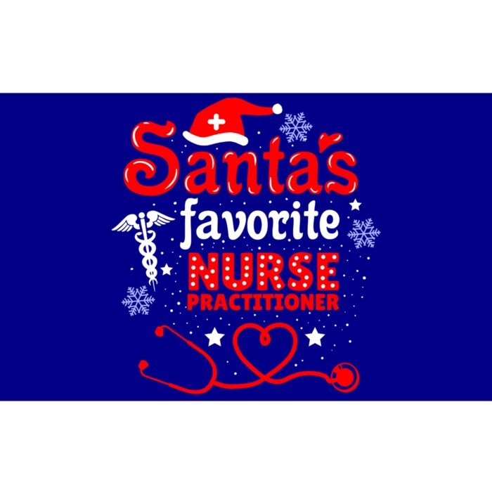 Santas Favorite Nurse Practitioner Christmas Gift Bumper Sticker