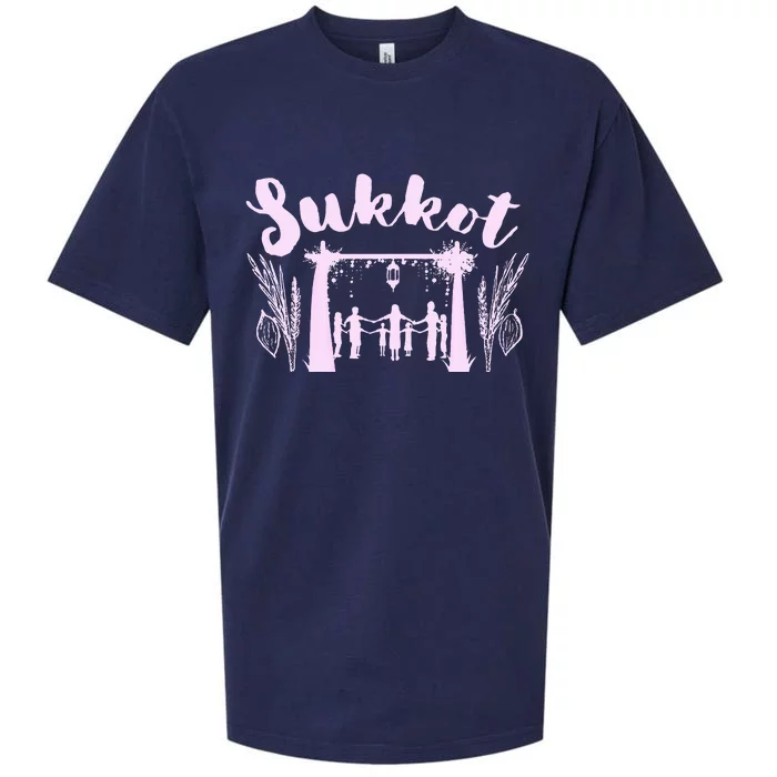 Sukkah Feast of Tabernacles Sukkot Sueded Cloud Jersey T-Shirt