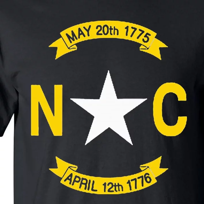 State Flag Of North Carolina Tall T-Shirt