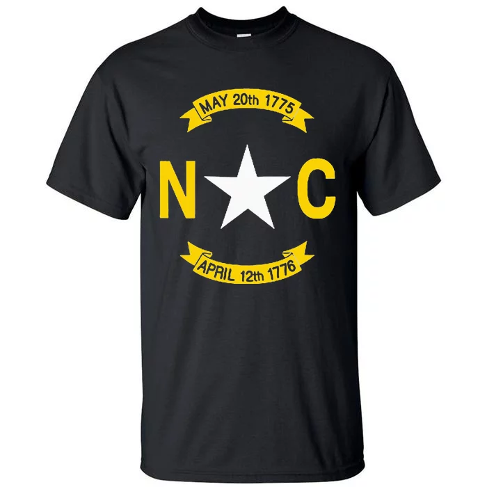 State Flag Of North Carolina Tall T-Shirt