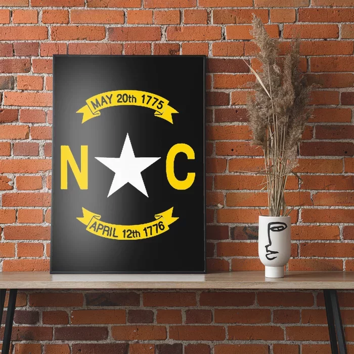 State Flag Of North Carolina Poster