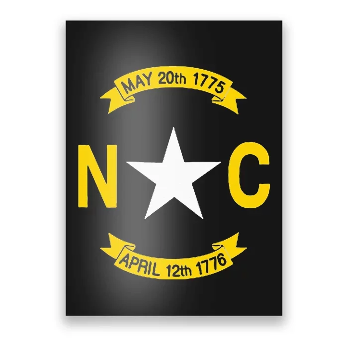 State Flag Of North Carolina Poster