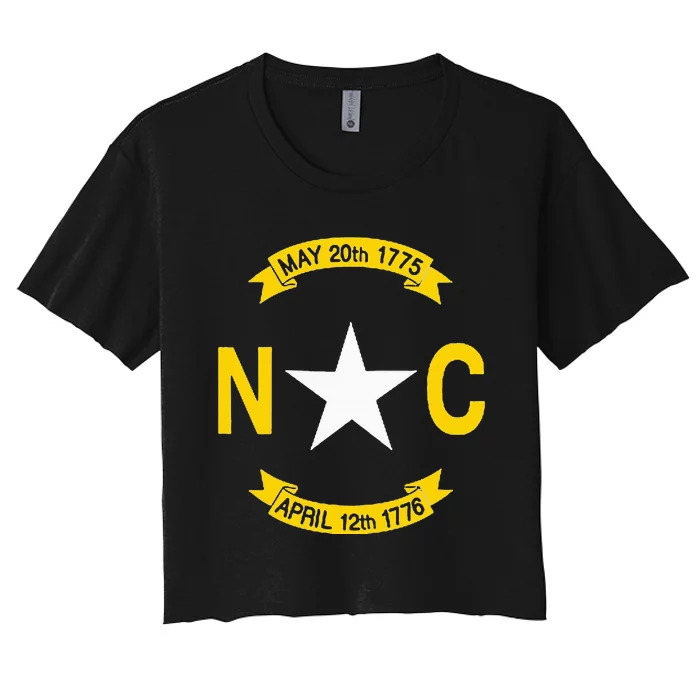 State Flag Of North Carolina Women's Crop Top Tee