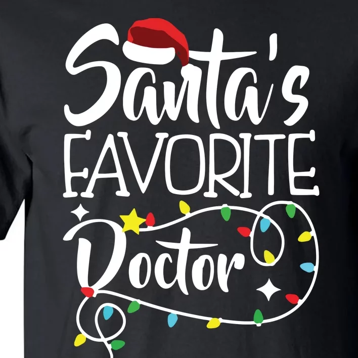 Santas Favorite OB/GYN Christmas Obstetrician Gynecologist Tall T-Shirt