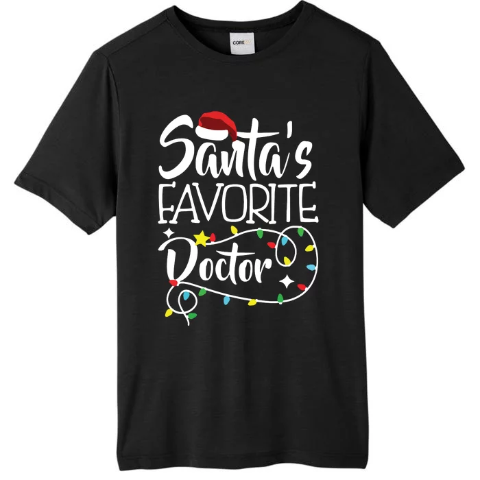 Santas Favorite OB/GYN Christmas Obstetrician Gynecologist ChromaSoft Performance T-Shirt