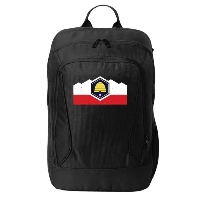 State Flag Of Utah New 2024 Beehive Design City Backpack