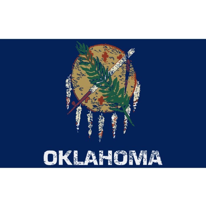 State Flag Of Oklahoma Tulsa Norman Oklahoma City Bumper Sticker