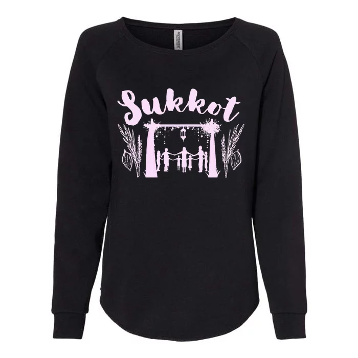 Sukkah Feast Of Tabernacles Sukkot Womens California Wash Sweatshirt