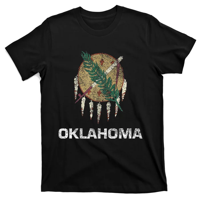 STATE FLAG OF OKLAHOMA TULSA NORMAN OKLAHOMA CITY T-Shirt