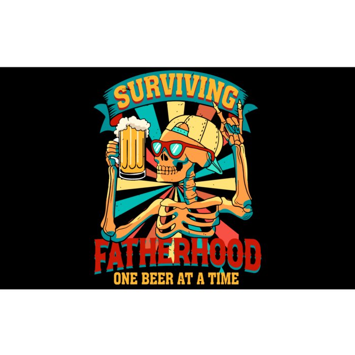 Surviving Fatherhood One Beer At A Time Bumper Sticker