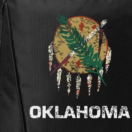 State Flag Of Oklahoma Tulsa Norman Oklahoma City City Backpack