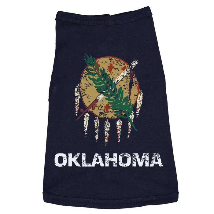 State Flag Of Oklahoma Tulsa Norman Oklahoma City Doggie Tank