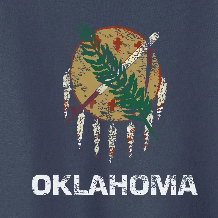 State Flag Of Oklahoma Tulsa Norman Oklahoma City Toddler T-Shirt